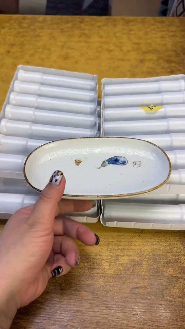 瓷器瓷器瑕疵破破57四件
