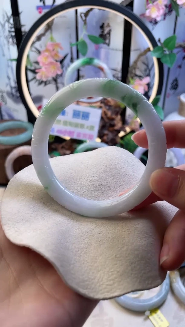 未镶嵌手镯翡翠7  翡翠手镯 59