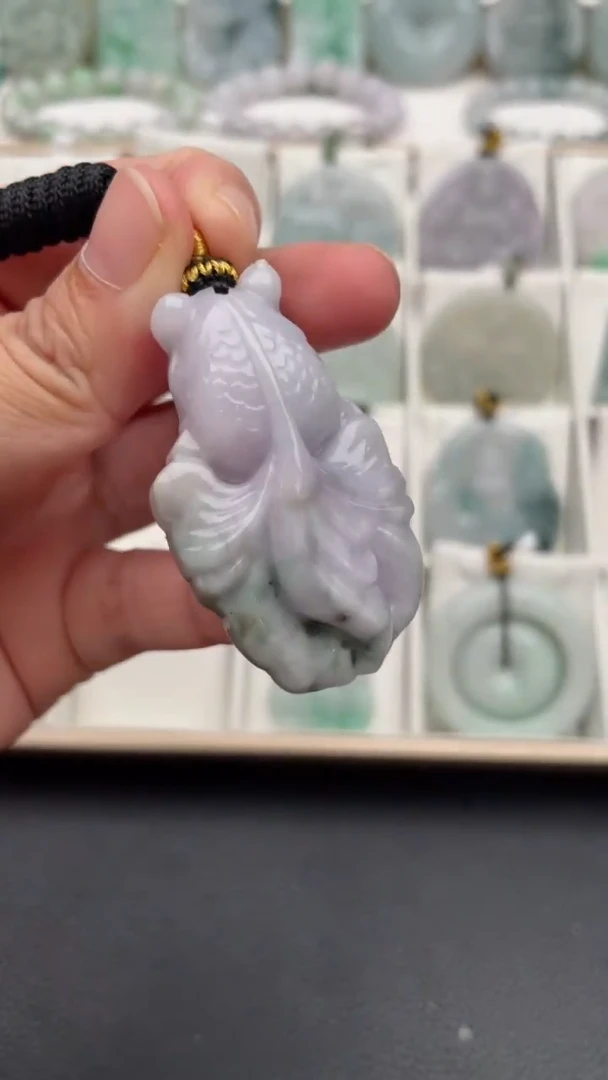 颈饰未镶嵌翡翠天然缅甸翡翠A货58