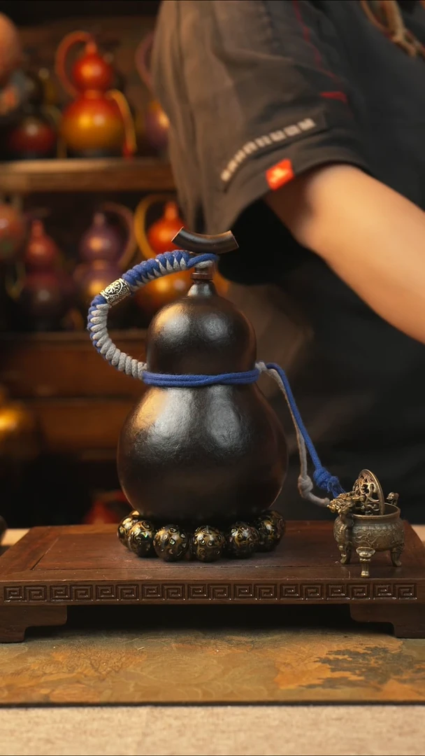 158大漆一物一拍记葫堂出品【不带手串】