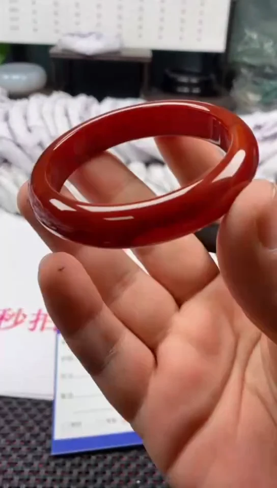 【闪购商品】玛瑙/玉髓手镯未镶嵌164-54多样性发货看清圈口下单