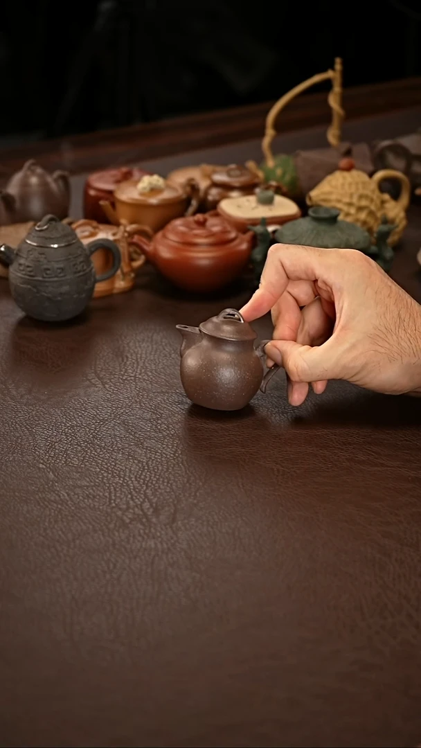 茶壶紫砂小圆帽紫砂壶