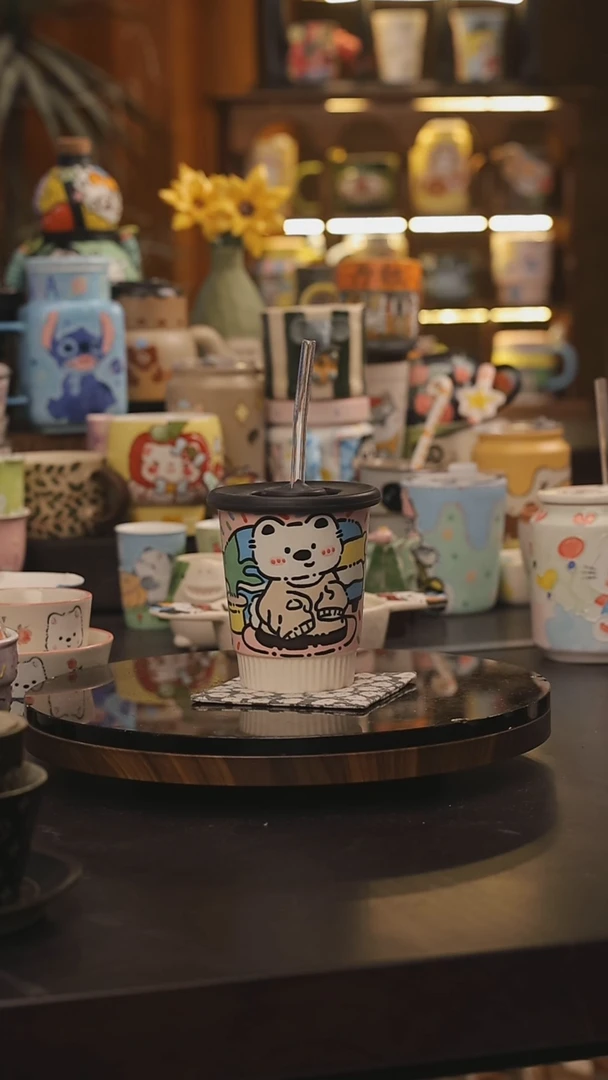景德镇釉下彩绘设计师款式陶瓷