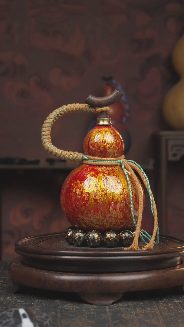 【闪购商品】1628号大漆酒葫芦  一物一拍