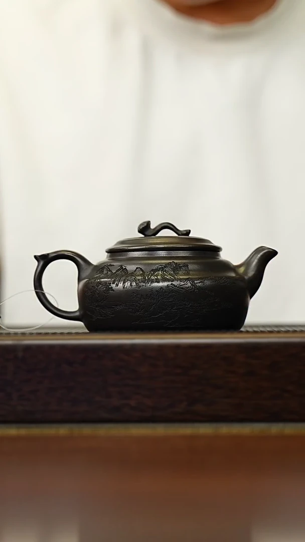 茶壶紫砂宜兴原矿 半手工 紫砂壶容量240CC