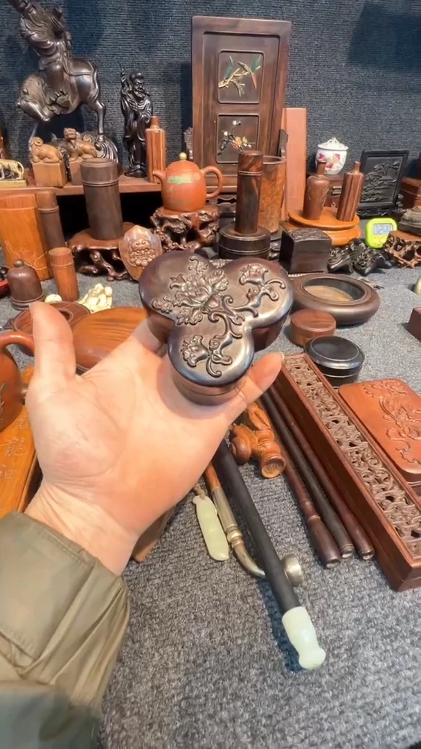 【闪购商品】贡木木艺扳指盒子木木木木