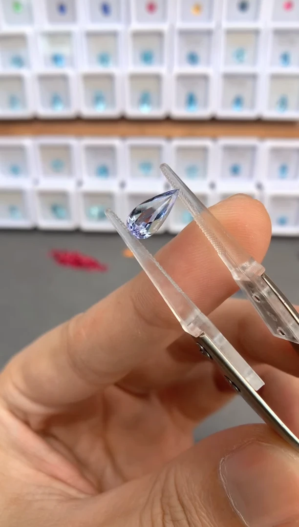 未镶嵌裸石定制尖晶石1.1ct