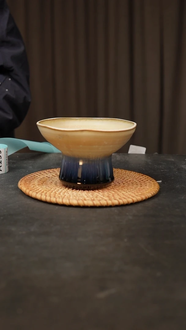 【闪购商品】瓷片景德镇手工花盆