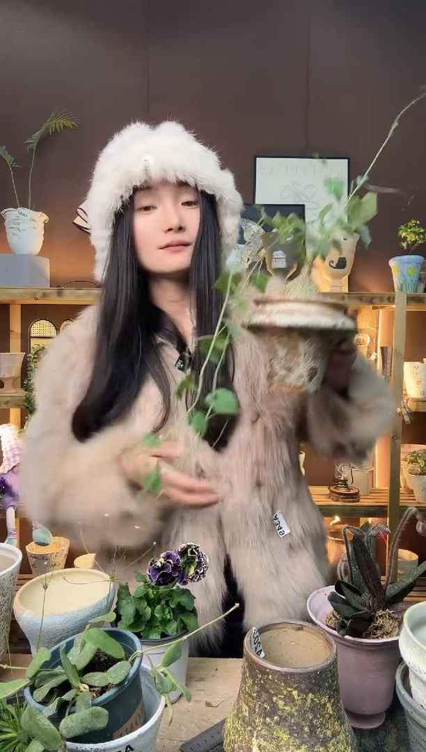 以实际为准哆**艺326银叶睡布袋加盆一套