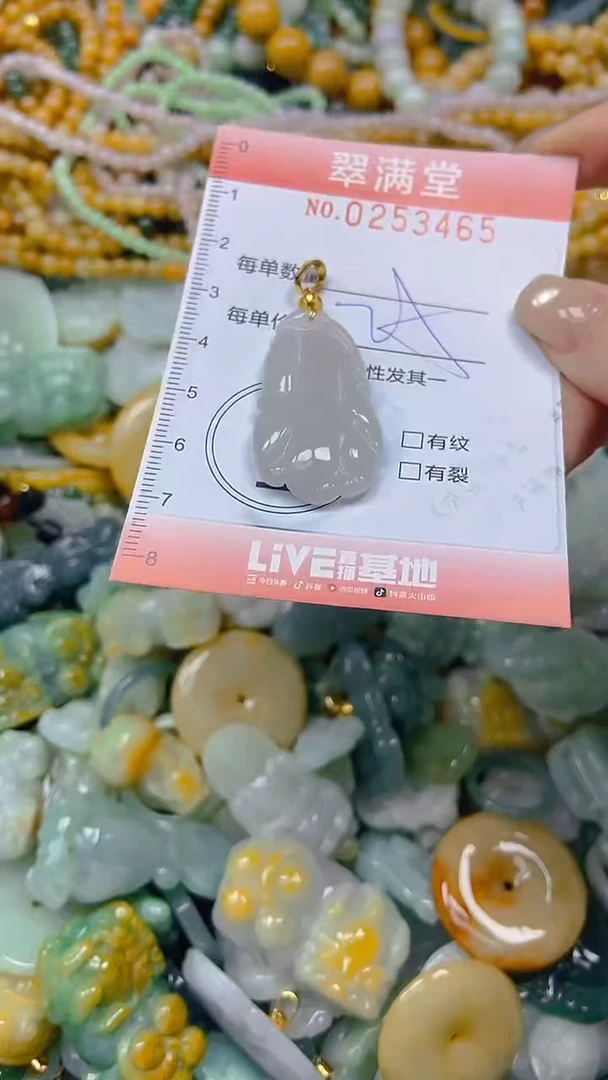 未镶嵌挂件翡翠闪购0253465