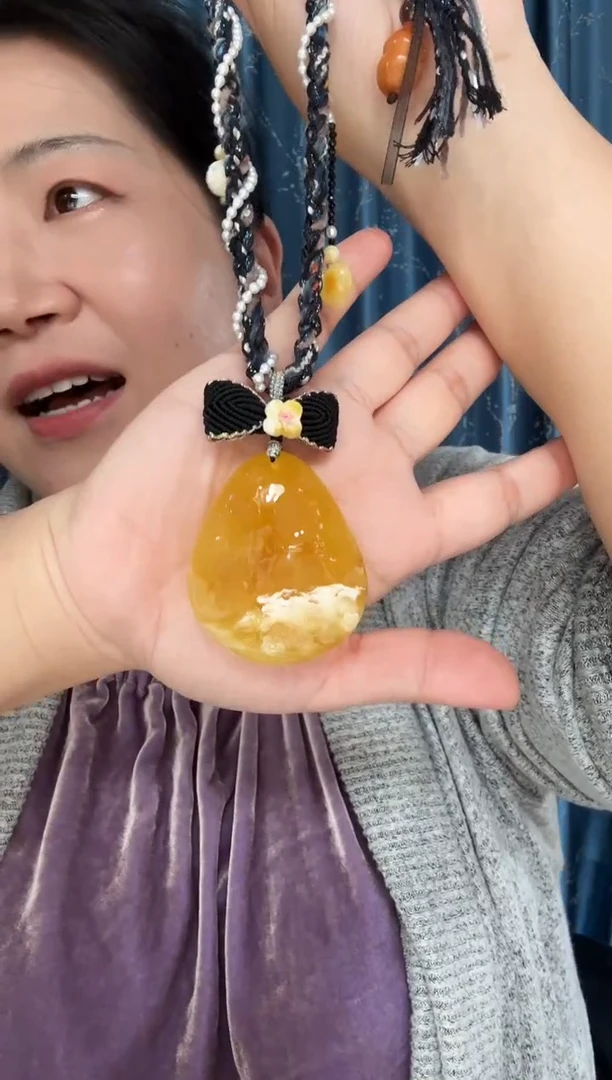 蜜蜡项链未镶嵌蜜蜡小王子项链