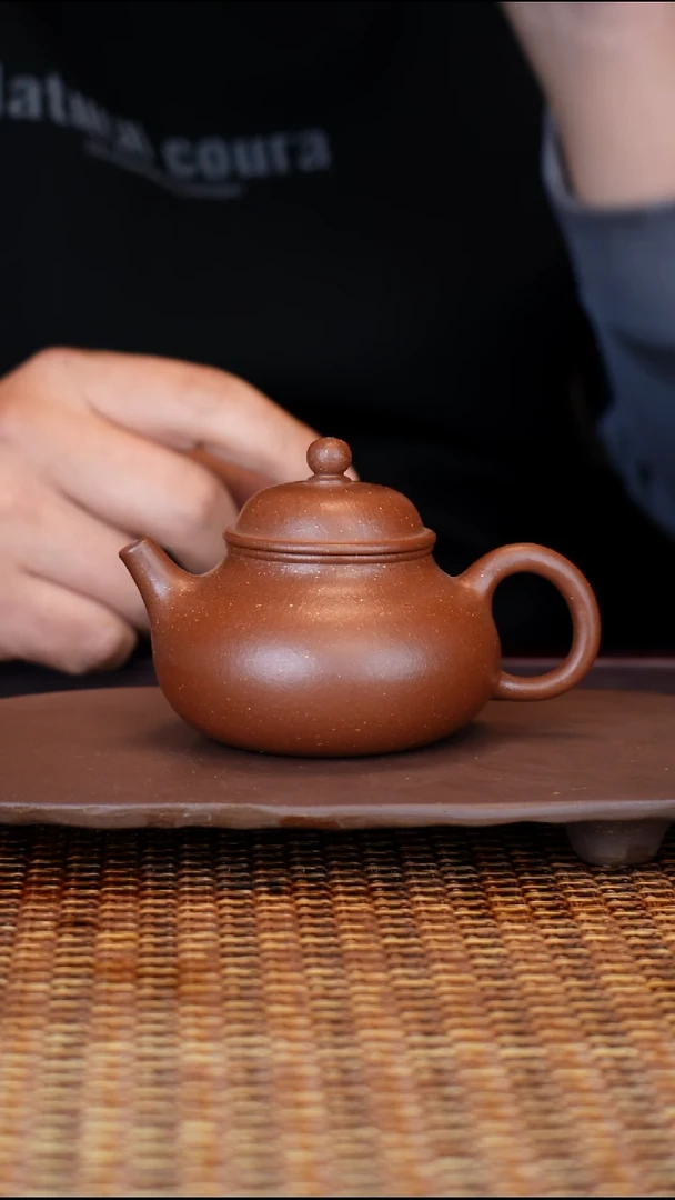 茶壶紫砂汀禾紫砂《容天》150cc