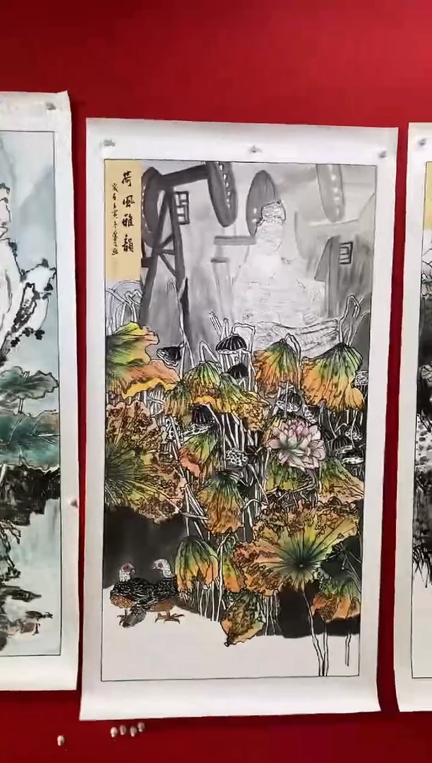 国画LQY丹李庆友老师作品