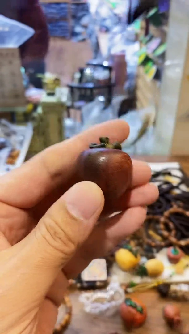 【闪购商品】非洲檀香把件苹果