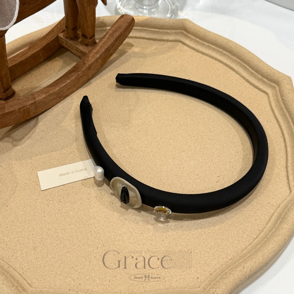 「艾米系列-元英同款」韩国25春夏高颅顶发箍