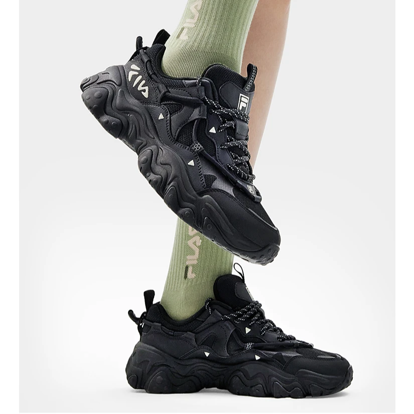 Fila/斐乐猫爪5代新款情侣轻便软底运动鞋复古休闲鞋F62M532198F