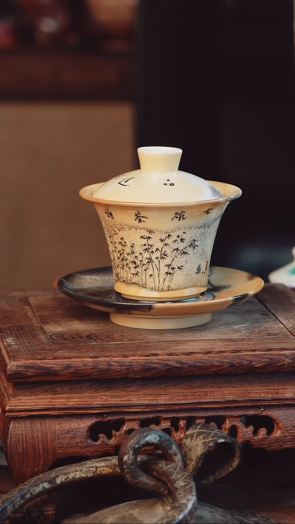 艺然堂手工手绘茶器