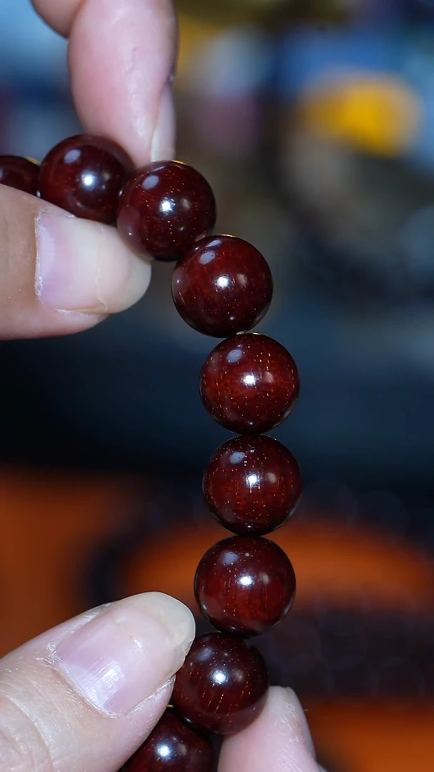 手串/手链小叶紫檀【MOYU】印度小叶紫檀 1.2  文玩潮款手串