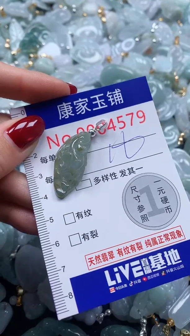 颈饰未镶嵌翡翠4579