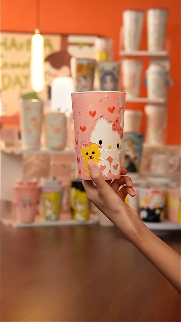 景德镇手工手绘文创陶瓷杯