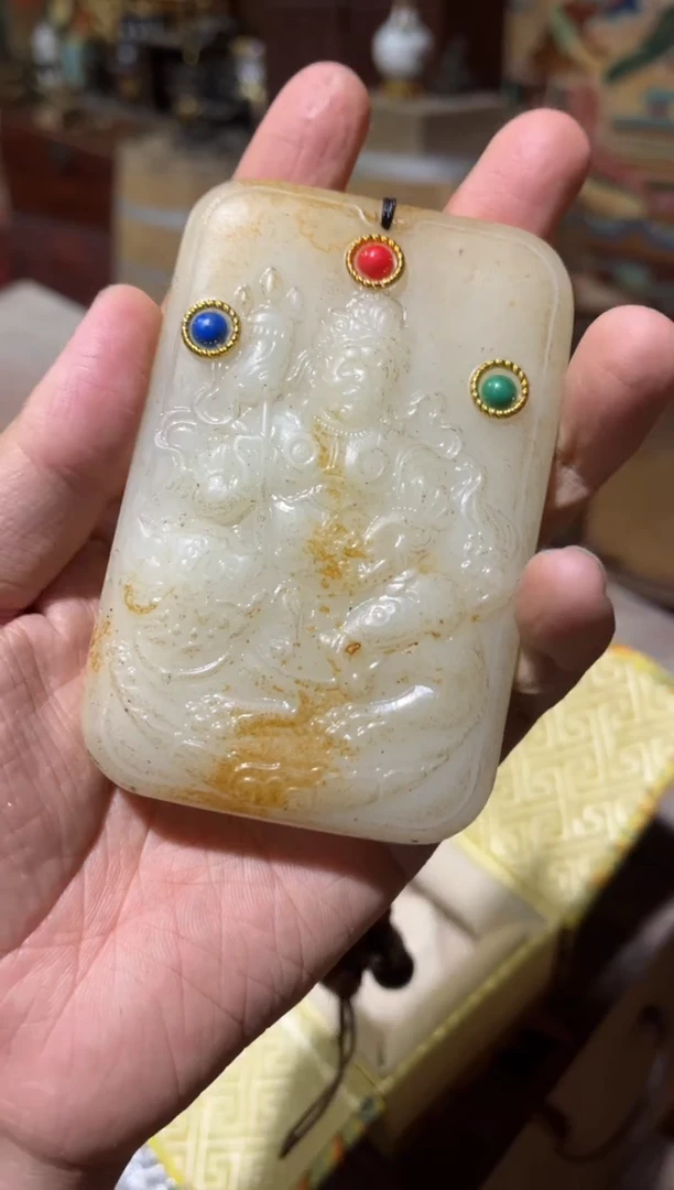 和田玉未镶嵌颈饰硕哥精品专属链接B15