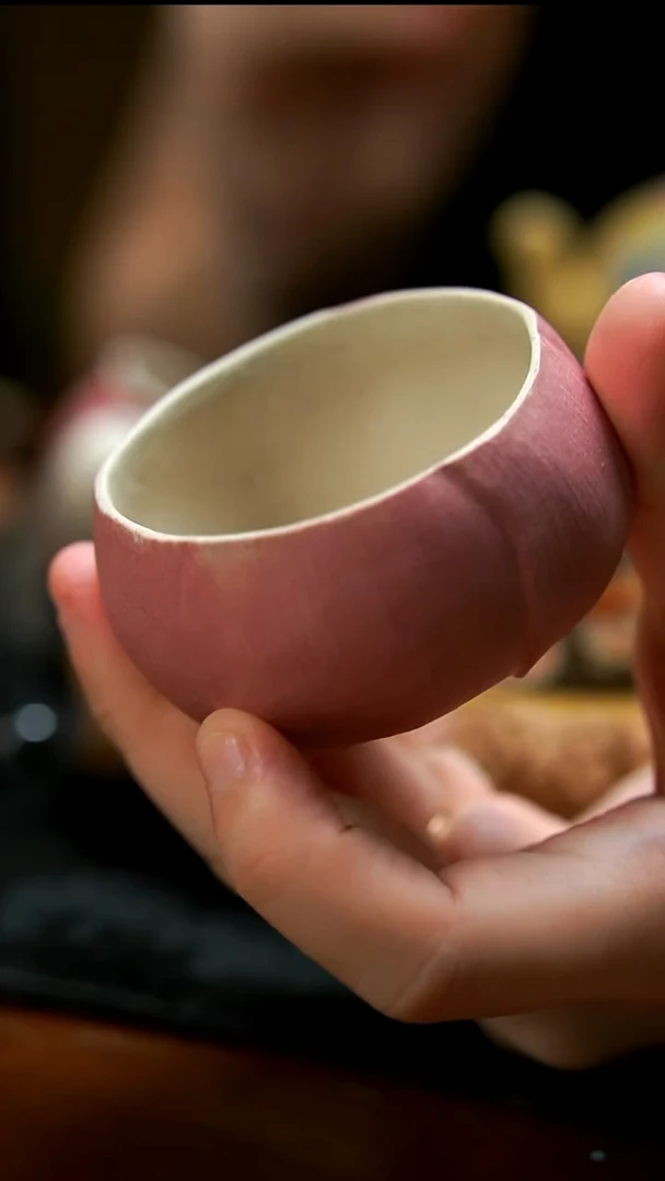 茶壶紫砂粉莲杯杯