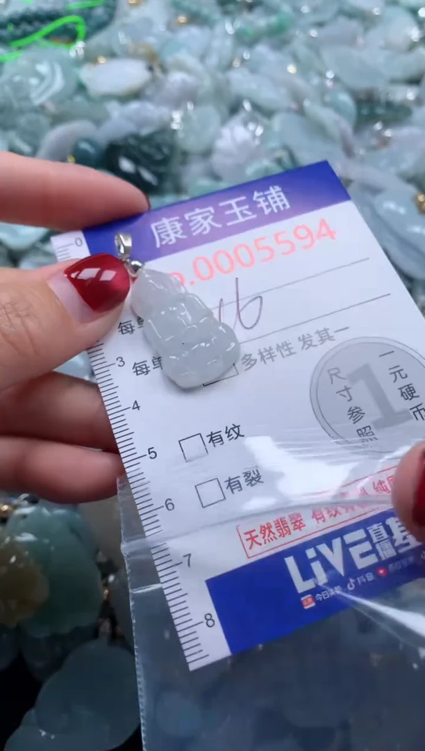 颈饰未镶嵌翡翠5594