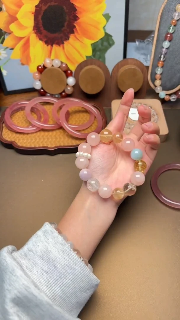 未镶嵌手串水晶1