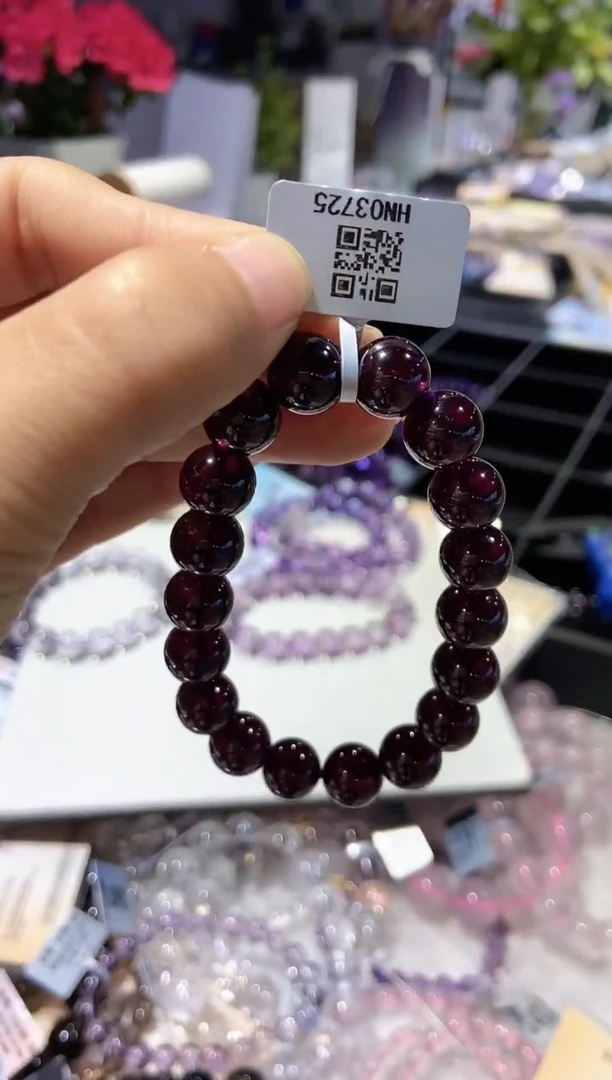 【闪购商品】石榴石手串未镶嵌手串