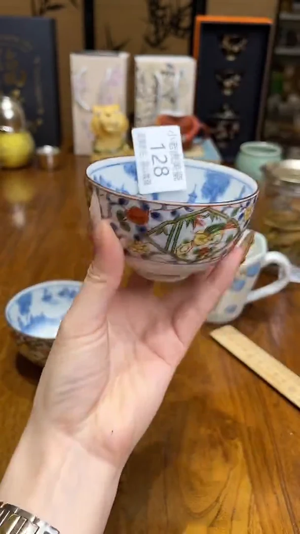 瓷片『瓷器小老虎美瓷』128