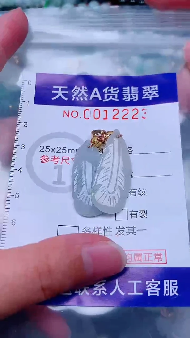 未镶嵌挂件翡翠1