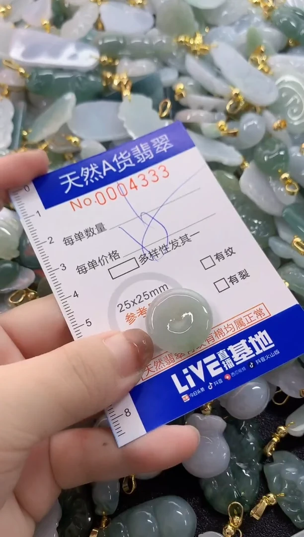 颈饰未镶嵌翡翠天然a货翡翠