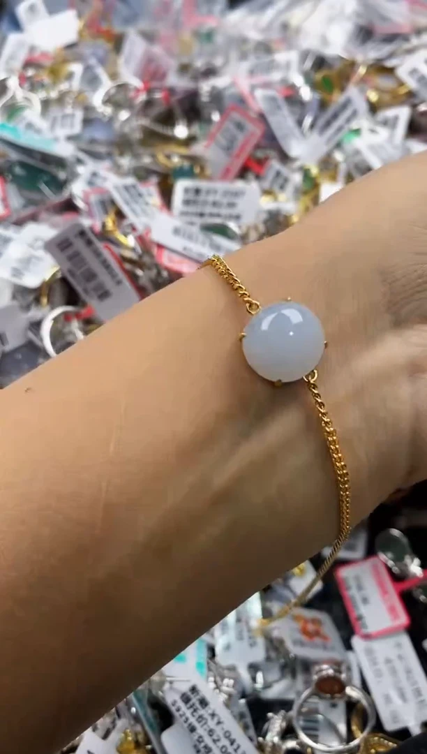 翡翠戒指银S925镶嵌222222   4
