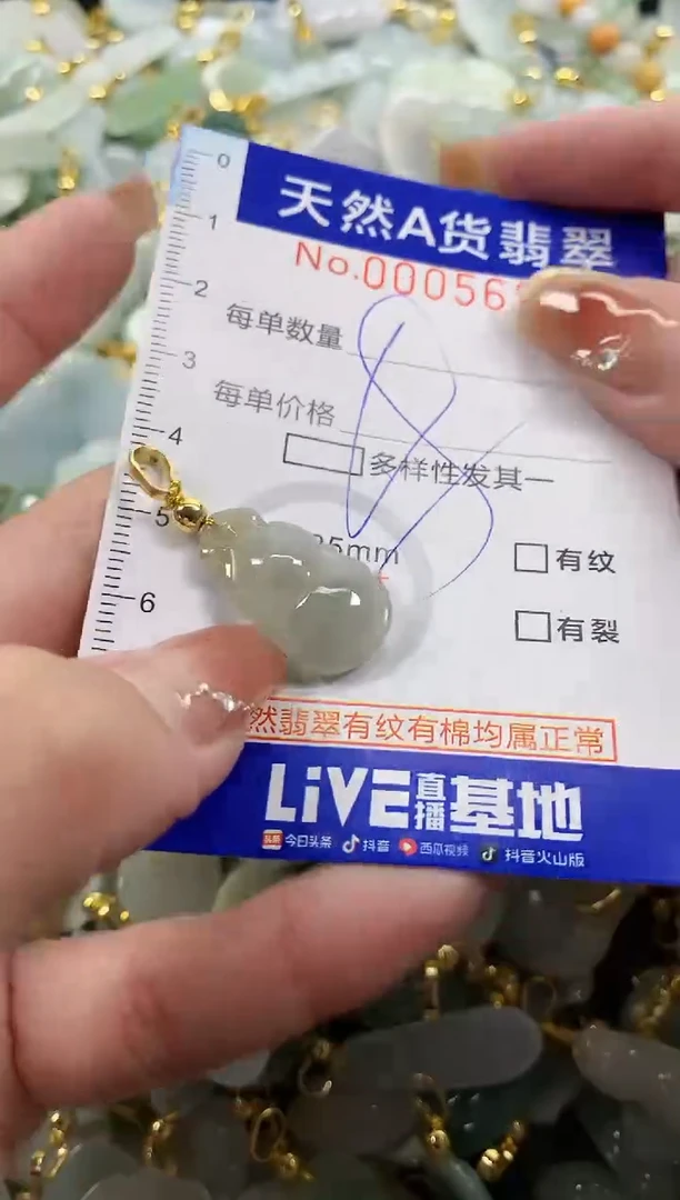 颈饰未镶嵌翡翠天然A货翡翠
