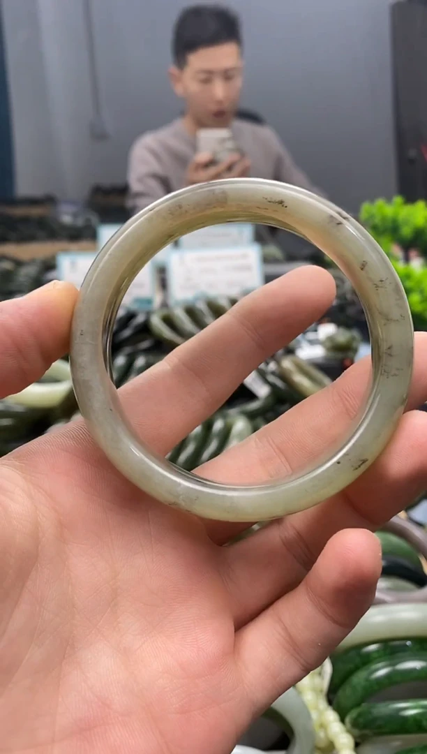 未镶嵌手镯和田玉58（16.4）