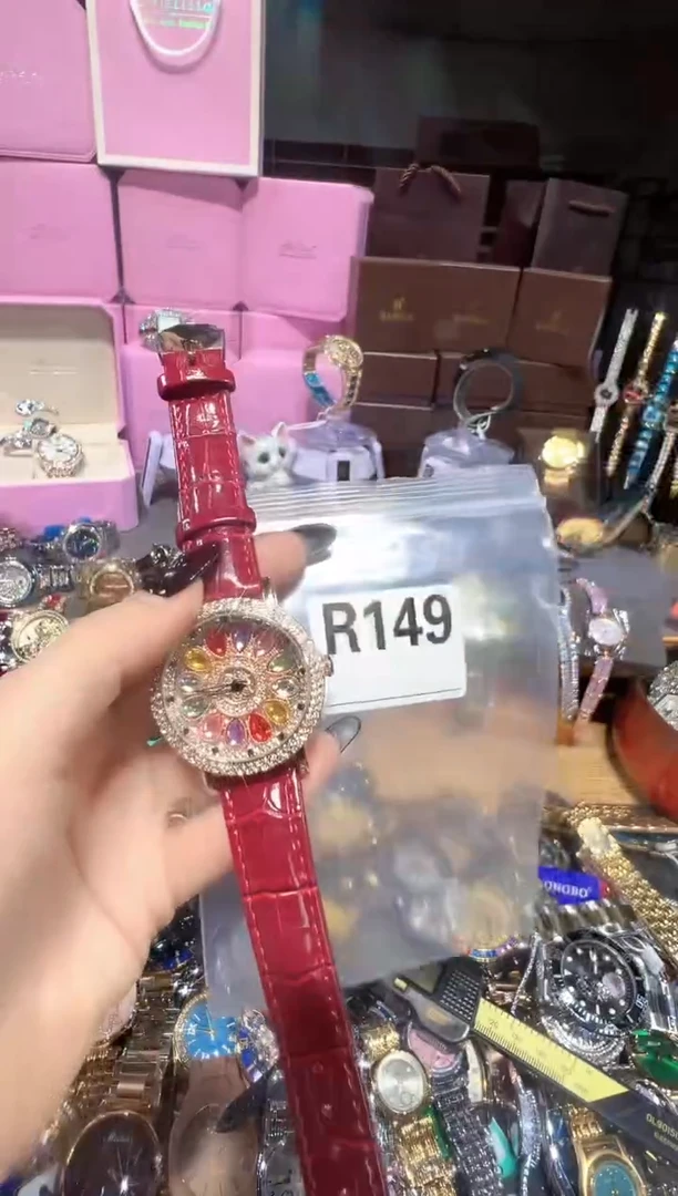 石英机芯不锈钢不锈钢直播定闪专用