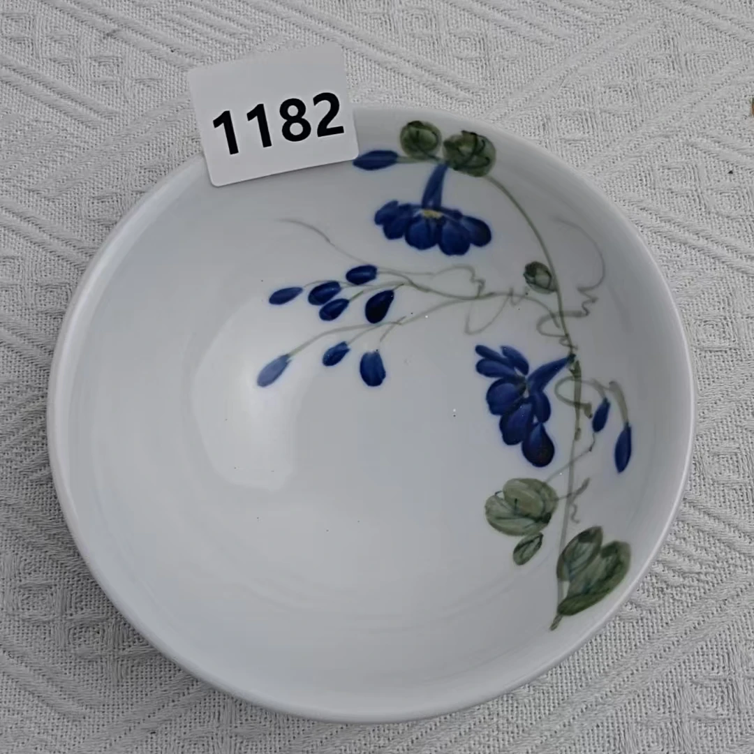 景德镇手绘釉中彩（食品级）壮壮碗碟子盘子大碗餐具陶瓷家用饭碗