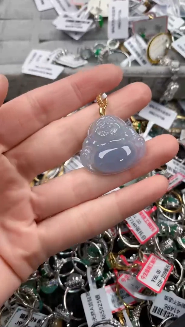 银S925镶嵌戒指翡翠   2                         7