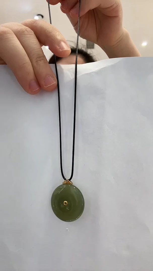 翡翠18K金镶嵌颈饰47 多样发一