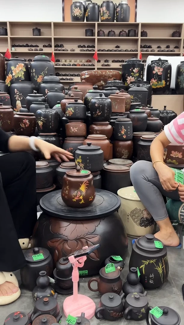 罐瑕疵茶叶罐   190 小葫芦古铜色