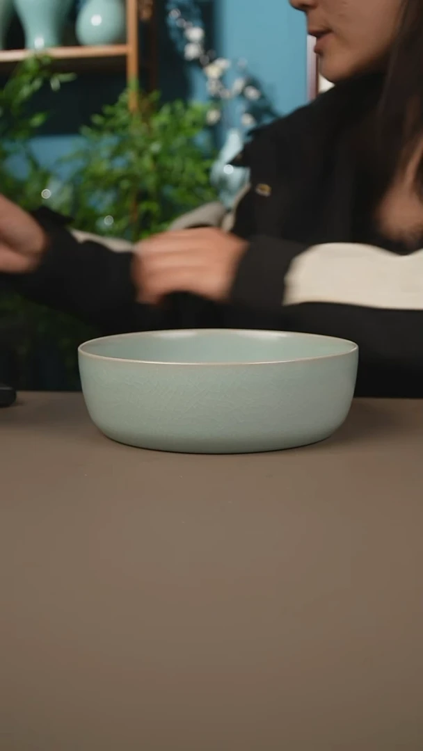 仿古深腹洗微暇