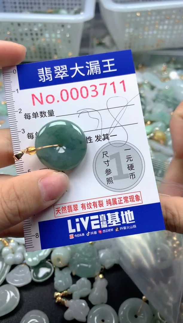 颈饰未镶嵌翡翠3711