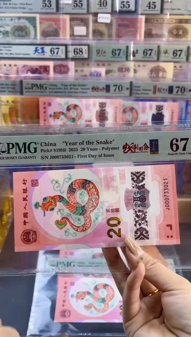 【闪购商品】塑料蛇副司令首日标 PMG67分尾021