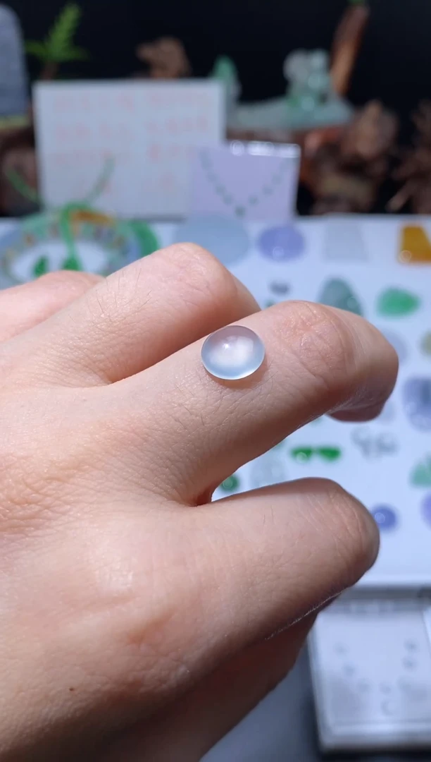 未镶嵌定制翡翠8.7*8.1*4