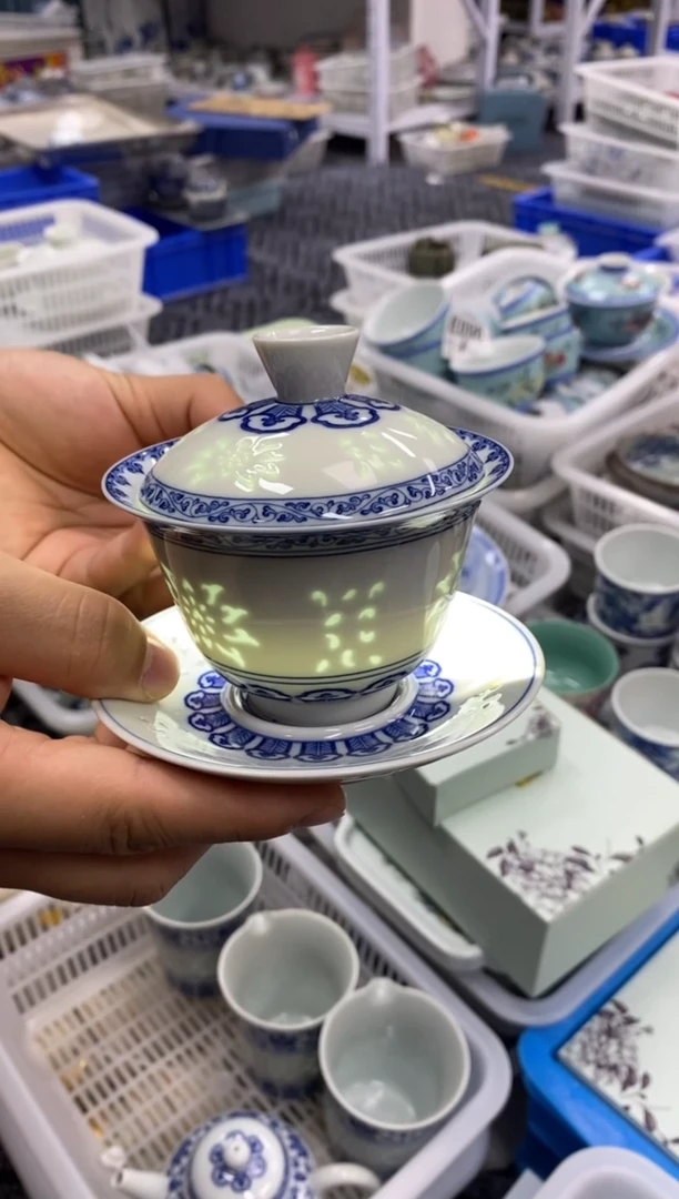 陶瓷景德陶瓷茶具容量约150