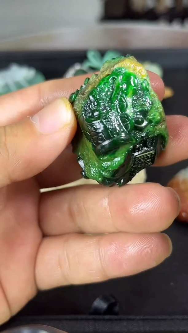 颈饰未镶嵌翡翠缅甸天然A货翡翠