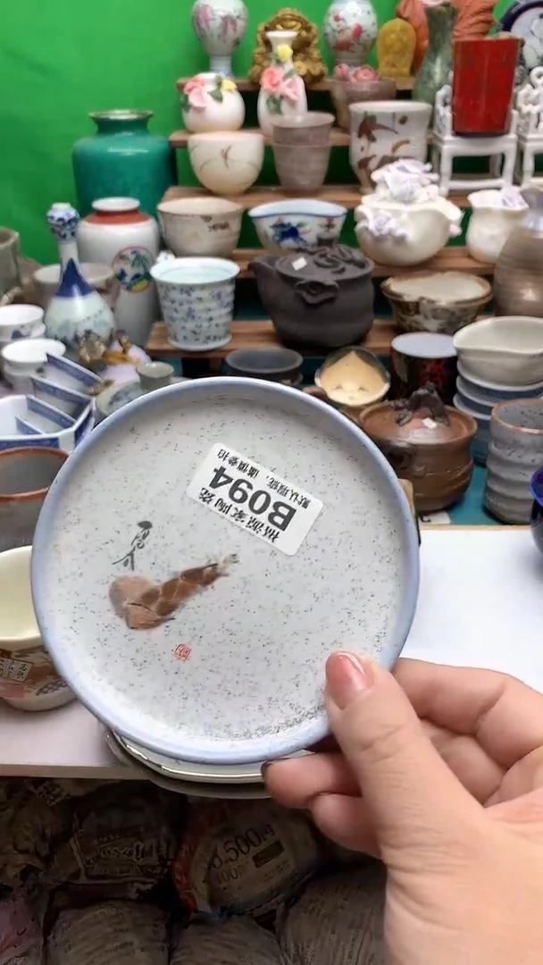 【闪购商品】盖碗海外回流瓷器