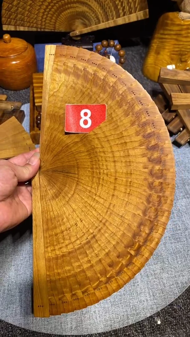 金丝楠金丝楠木扇子