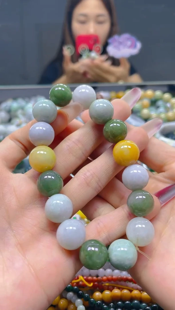 颈饰未镶嵌翡翠13MM/G/翡翠A货,一件也是批发价