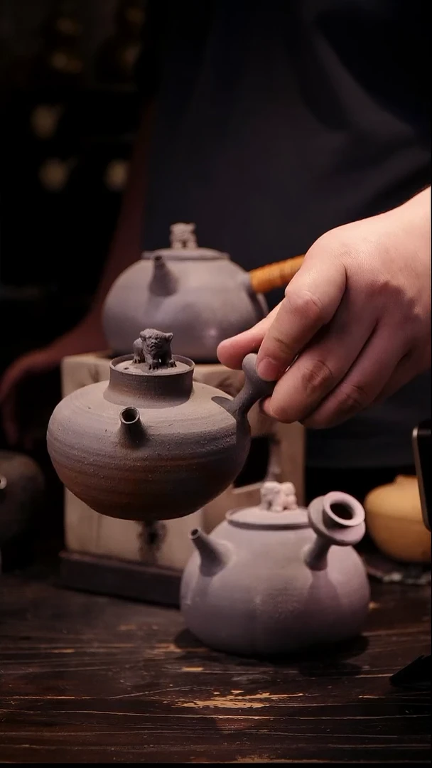 纯手工柴烧狮子侧把400cc